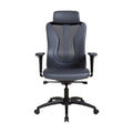 **Ergonomische bureaustoel met verstelbare onderdelen en ademend mesh**